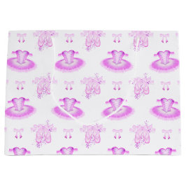 Elegant Roze Ballet Birthday Tutu & Pointe Shoes Groot Cadeauzakje