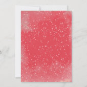 Elegant roze Bauble meest prachtige tijd jaar fees Kaart (Achterkant)