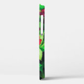 Elegant roze bloemen acrylwerk | Case-Mate iPhone case (Achterkant / Links)