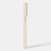 Elegant  Roze Bloemen Monogram iPhone Hoesje (Rechterkant)