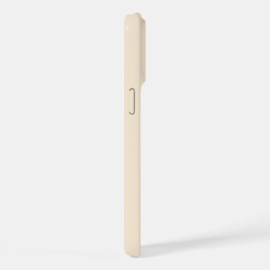 Elegant  Roze Bloemen Monogram iPhone Hoesje (Rechterkant)