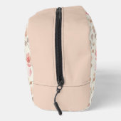 Elegant roze bloemenpatroon toilettasje (Rechts)