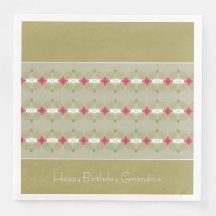 Elegant roze bloemig geaccentueerd patroon