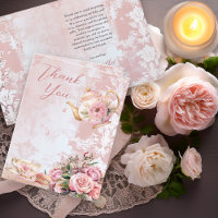 Elegant roze bloemig high tea meisje Baby shower