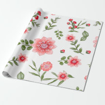 Elegant roze bloempatroon
