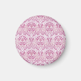 Elegant roze bloempatroon magneet