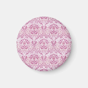 Elegant roze bloempatroon magneet
