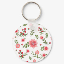 Elegant roze bloempatroon