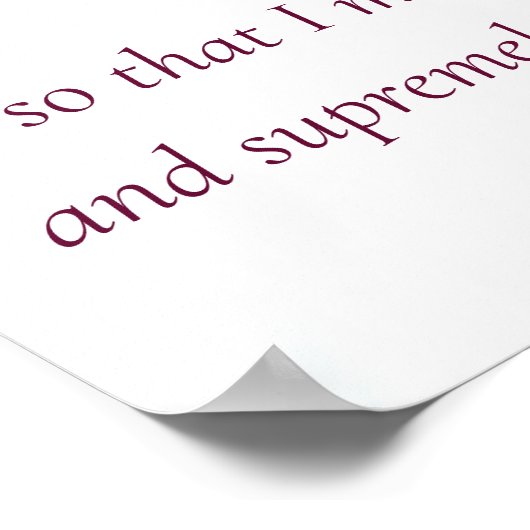 Elegant roze bloesem - Script Serenity Prayer Poster (Hoek)