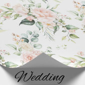 Elegant Roze Blush Eucalyptus Wrapping Cadeaupapier