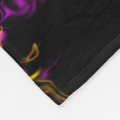 Elegant roze boho retro patroon fleece deken (Hoek)