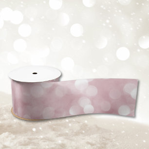 Elegant roze bokeh lint voor kerstcadeau