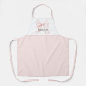 Elegant roze boog Schort (Voorkant)