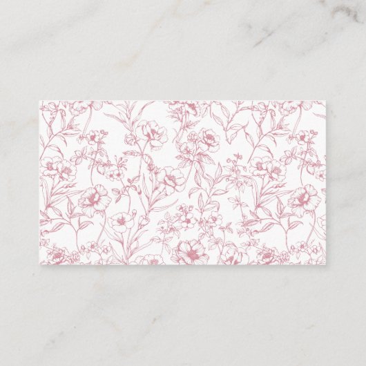 Elegant Roze Bow Girl Baby shower Hoeveel Bogen Informatiekaartje (Achterkant)