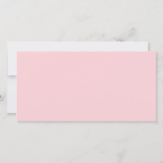 Elegant Roze Bow Logo Cadeaubon (Achterkant)