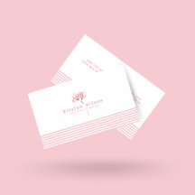 Elegant roze bruine peuterbloemen - Aangepaste bus