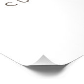 Elegant Roze Cake Bakery Perfect Poster (Hoek)