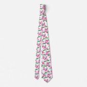 Elegant roze Cherry Blossom | Necktie Stropdas (Achterkant)