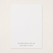 Elegant roze Circle Motif die Kaart voor verhardin (Achterkant)