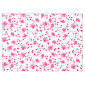 Elegant roze Daisy Floral Tablecloth Tafelkleed (Voorkant (Horizontaal))