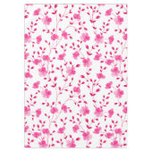 Elegant roze Daisy Floral Tablecloth Tafelkleed (Voorkant)