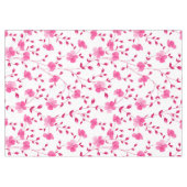 Elegant roze Daisy Floral Tablecloth Tafelkleed (Voorkant (Horizontaal))