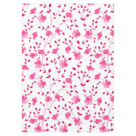 Elegant roze Daisy Floral Tablecloth Tafelkleed