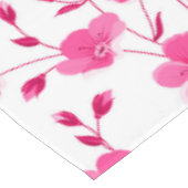 Elegant roze Daisy Floral Tablecloth Tafelkleed (Gekanteld)