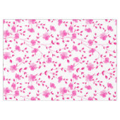 Elegant roze Daisy Floral Tablecloth Tafelkleed (Voorkant (Horizontaal))