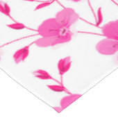 Elegant roze Daisy Floral Tablecloth Tafelkleed (Gekanteld)