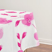 Elegant roze Daisy Floral Tablecloth Tafelkleed (Voorbeeld)
