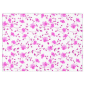 Elegant roze Daisy Floral Tablecloth Tafelkleed (Voorkant (Horizontaal))