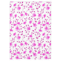Elegant roze Daisy Floral Tablecloth