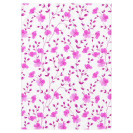 Elegant roze Daisy Floral Tablecloth Tafelkleed