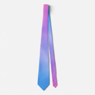 Elegant roze en blauw stropdas