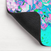 Elegant roze en blauwe grens Hydrangea Muismat (Hoek)