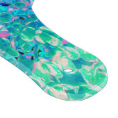 Elegant roze en blauwe grens Hydrangea Snijplank (Hoek)