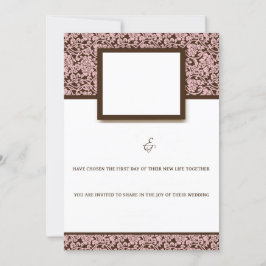 Elegant roze en bruin