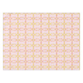 Elegant roze en gele Lily Flower Tablecloth Tafelkleed (Voorkant (Horizontaal))