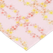 Elegant roze en gele Lily Flower Tablecloth Tafelkleed (Gekanteld)