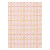 Elegant roze en gele Lily Flower Tablecloth Tafelkleed (Voorkant)