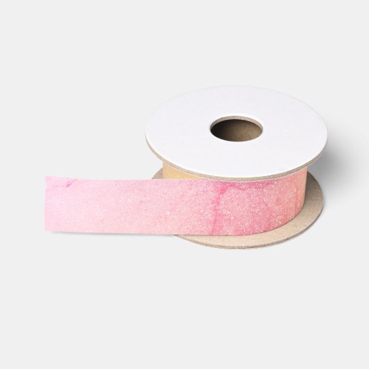 Elegant roze en gouden gradiëntlint satijnen lint (Spoel)