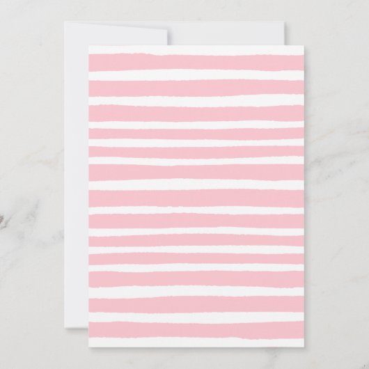 Elegant roze en gouden paren pompoenen Baby shower Kaart (Achterkant)