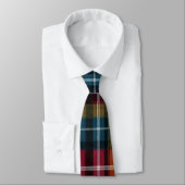 Elegant roze en groen geruit Gingham patroon Stropdas (Gebonden)