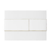 Elegant Roze en Ivoor Roos Bruiloft Uitnodigingen Wikkel (Achterkant Voorbeeld)