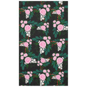 Elegant roze en witte waterverf Verf Tafelkleed (Voorkant)