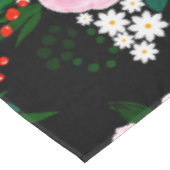 Elegant roze en witte waterverf Verf Tafelkleed (Gekanteld)