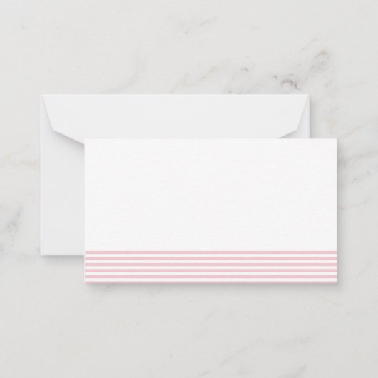 Elegant roze en zoete peren - speciaal aangepast notitiekaartje (Achterkant)