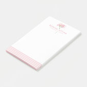 Elegant roze en zoete peren - speciaal aangepast post-it® notes (Schuin)