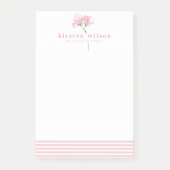 Elegant roze en zoete peren - speciaal aangepast post-it® notes (Voorkant)